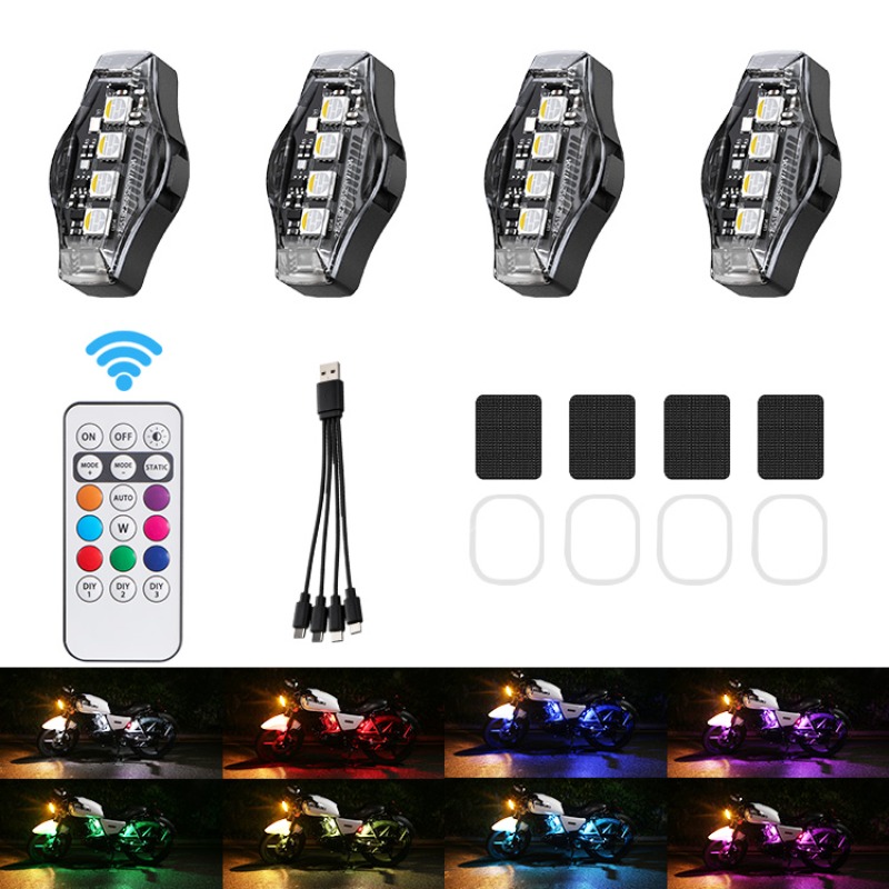 Drone Strobe Light - ไฟสโตรบสำหรับโดรน UTV ไฟ LED ขนาดเล็กสำหรับ ATV