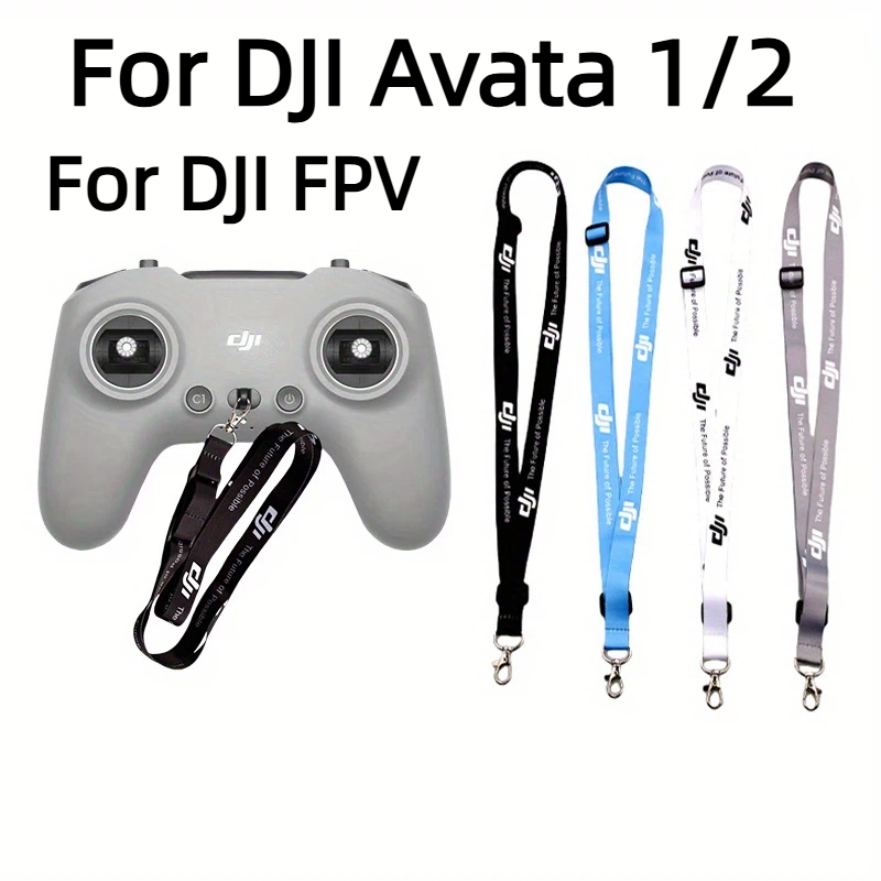 Drone Joystick Cover - สายคล้องคอ รีโมทคอนโทรล ฝาครอบป้องกันฝุ่นสำหรับ DJI FPV DJI