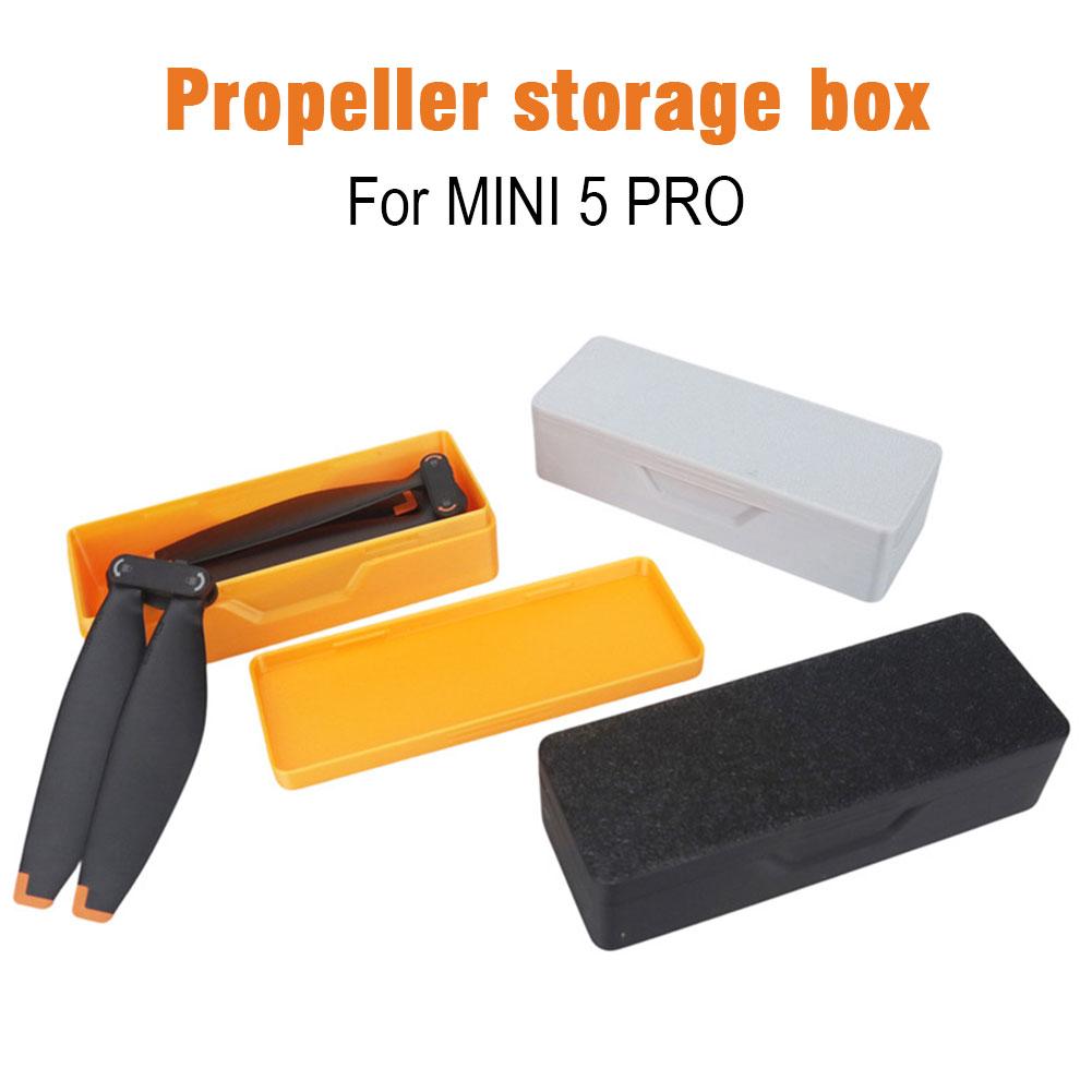 Drone Propeller Holder - กล่องเก็บใบพัดกันกระแทกสำหรับโดรนดีไอ มินิ 5 โปรแบบพกพาใบมีดป้องกันกรณีป้องกันรอยขีดข่วนอุปกรณ์เสริม