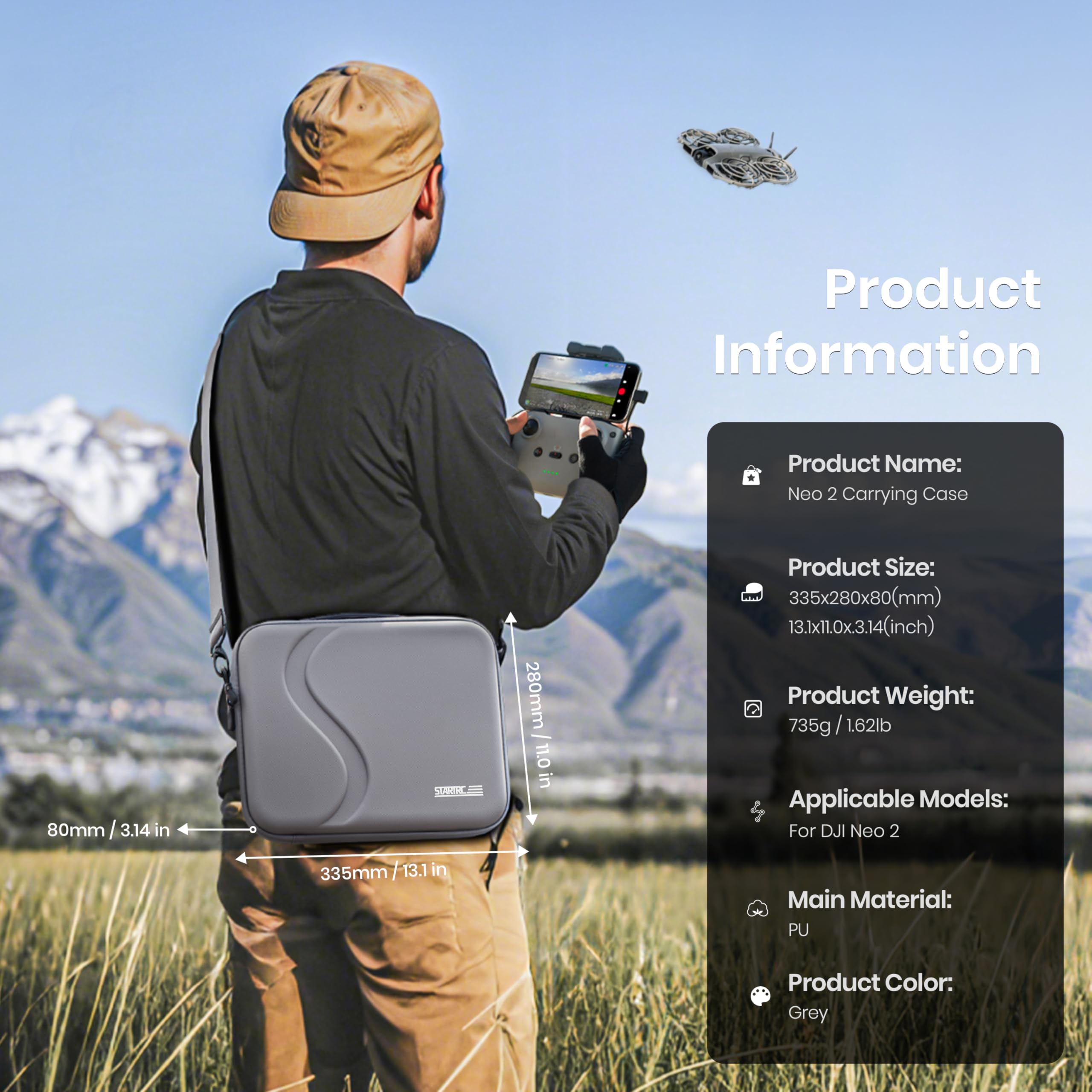 กระเป๋าใส่อุปกรณ์เสริม DJI Neo - Drone Joystick Cover บทวิจารณ์และราคา