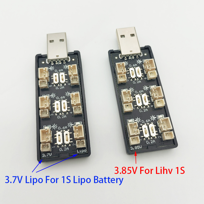 6CH USB 1S LiPo/LiHv 3.7 V/4.2 - Drone Battery Adapter บทวิจารณ์และราคา
