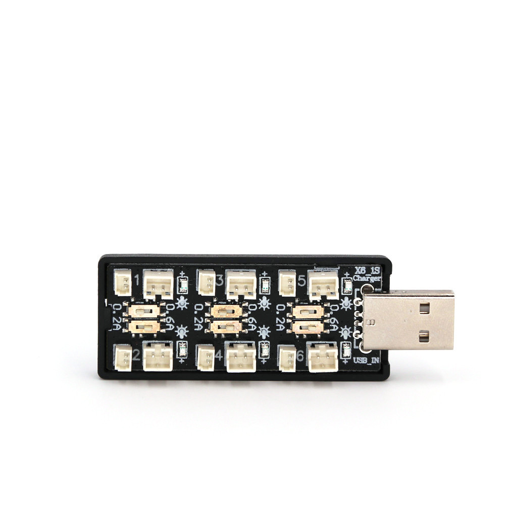 6CH USB 1S LiPo/LiHv 3.7 V/4.2 - Drone Battery Adapter บทวิจารณ์และราคา