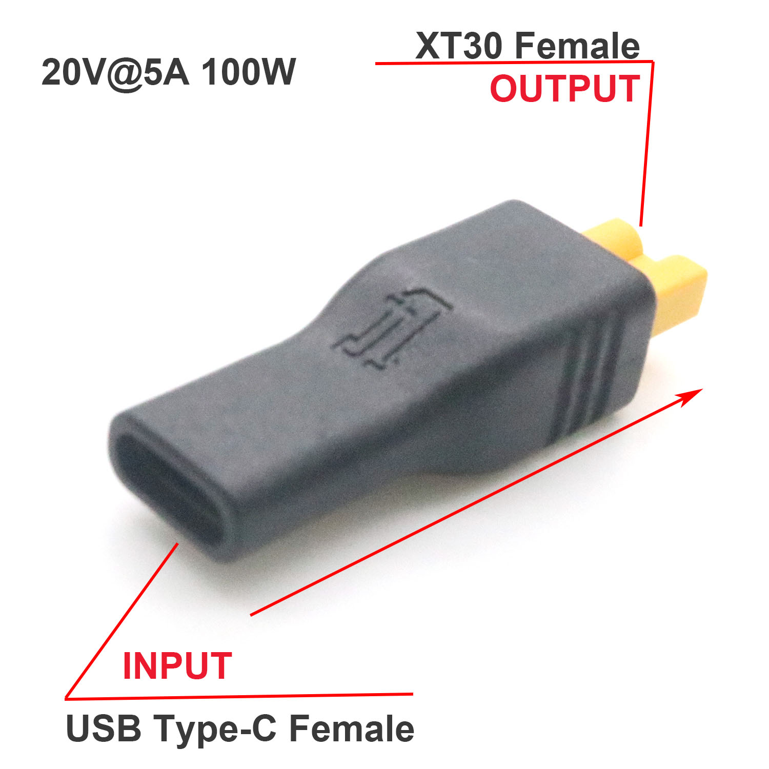 อะแดปเตอร์แปลงไฟ USB Type C ตั - Drone Battery Adapter บทวิจารณ์และราคา