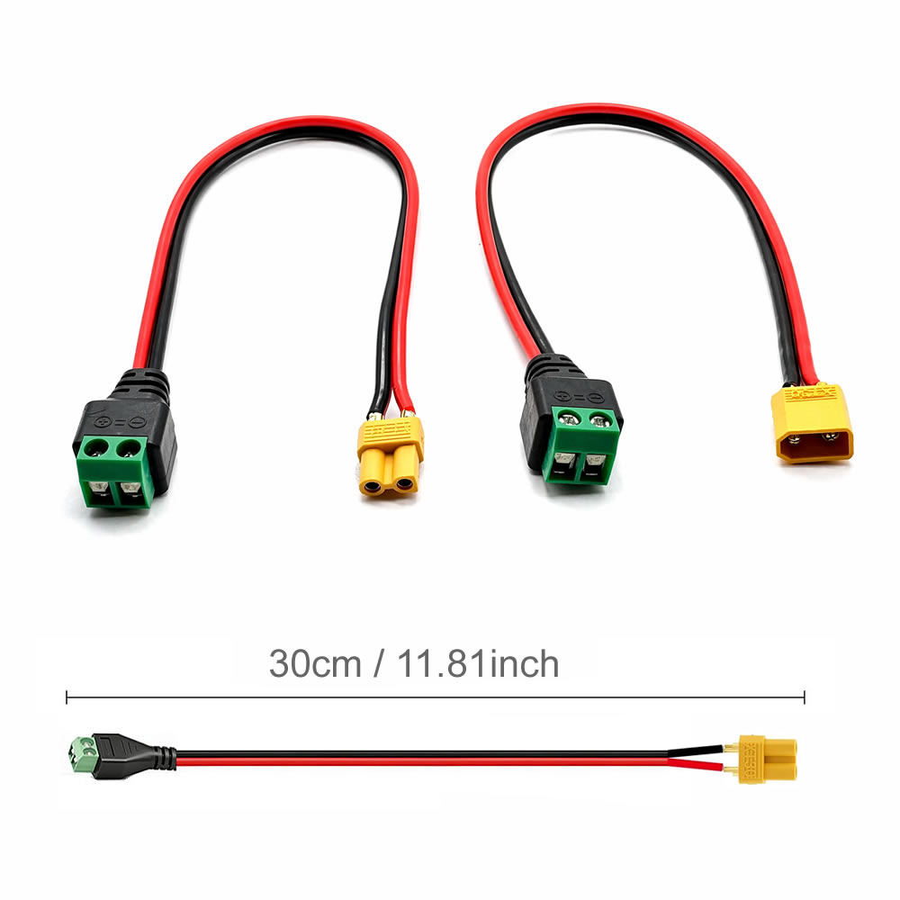 ขั้วต่อ XT30 ตัวผู้ ตัวเมีย แบ - Drone Battery Adapter บทวิจารณ์และราคา