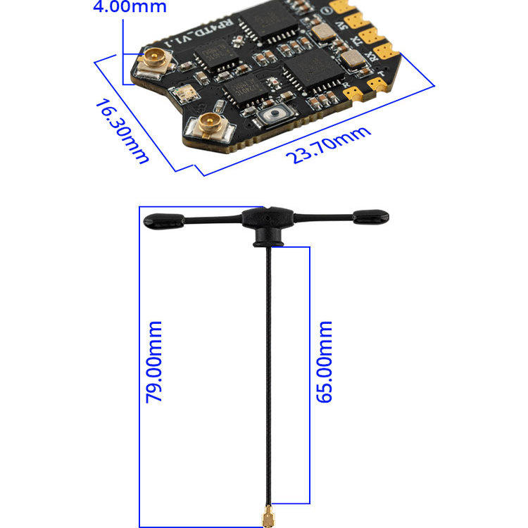RadioMaster RP4TD ExpressLRS 2 - Drone Control Stick บทวิจารณ์และราคา